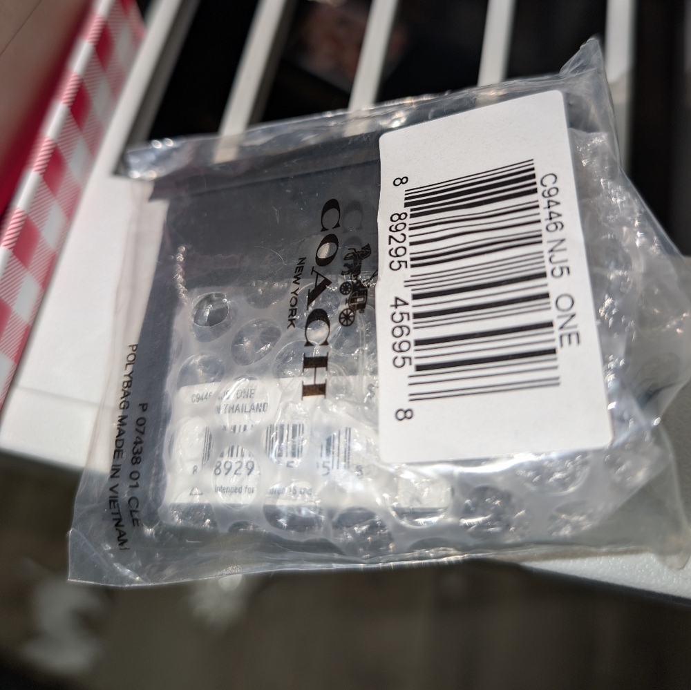 Coach Pink And Silver Necklace